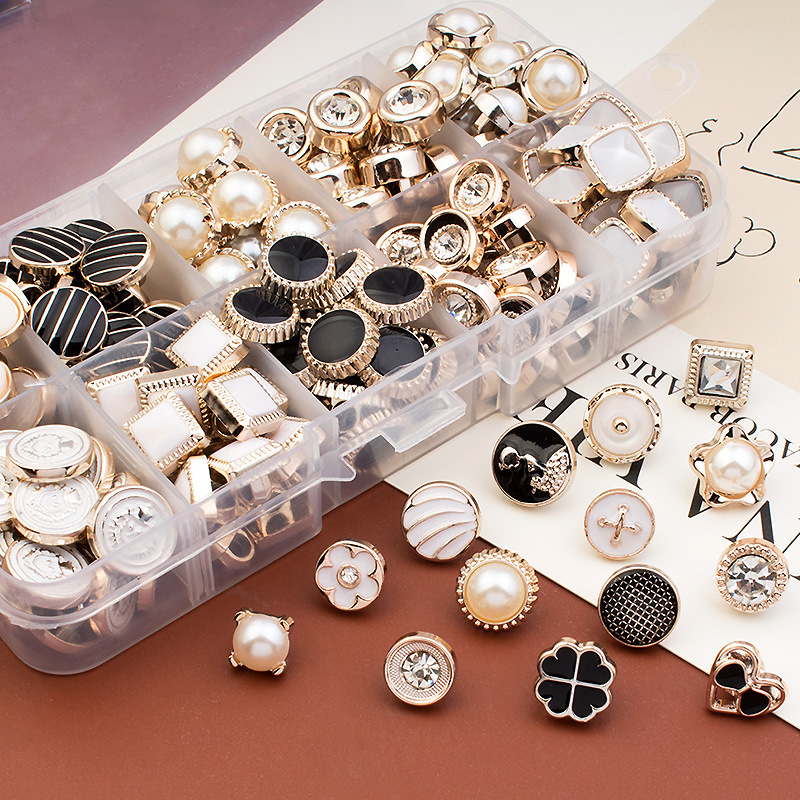 100pcs Beautiful Shank Buttons - Button Hole Cutter 리뷰 및 가격