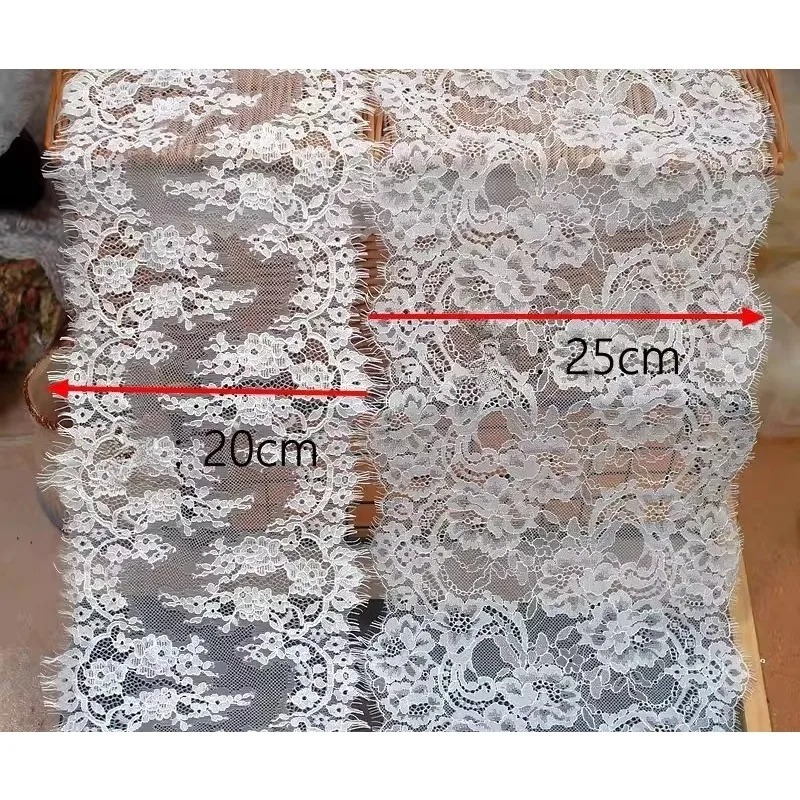 3M， High Quality Eyelash Lace  - Sewing Embroidery Fabric 리뷰 및 가격