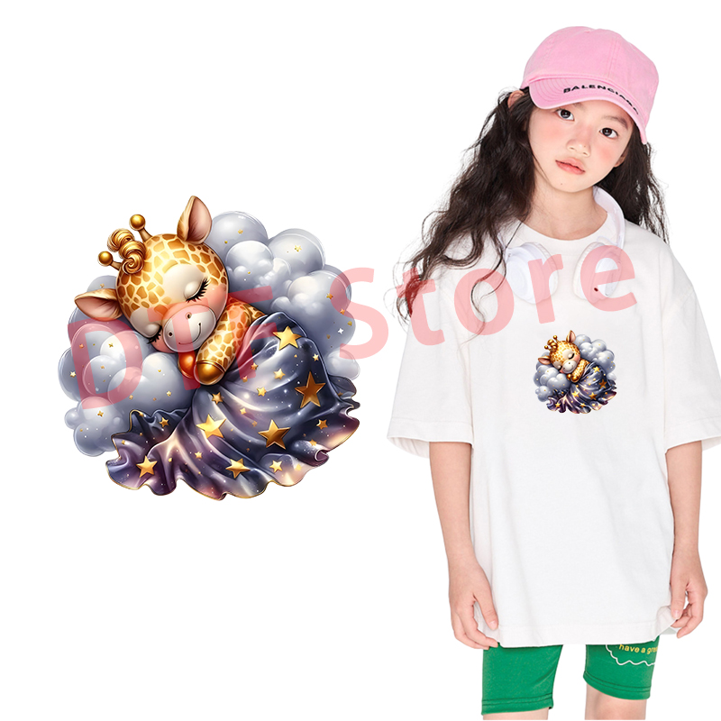 The unicorn sleeping on the cl - Iron On Patch 리뷰 및 가격