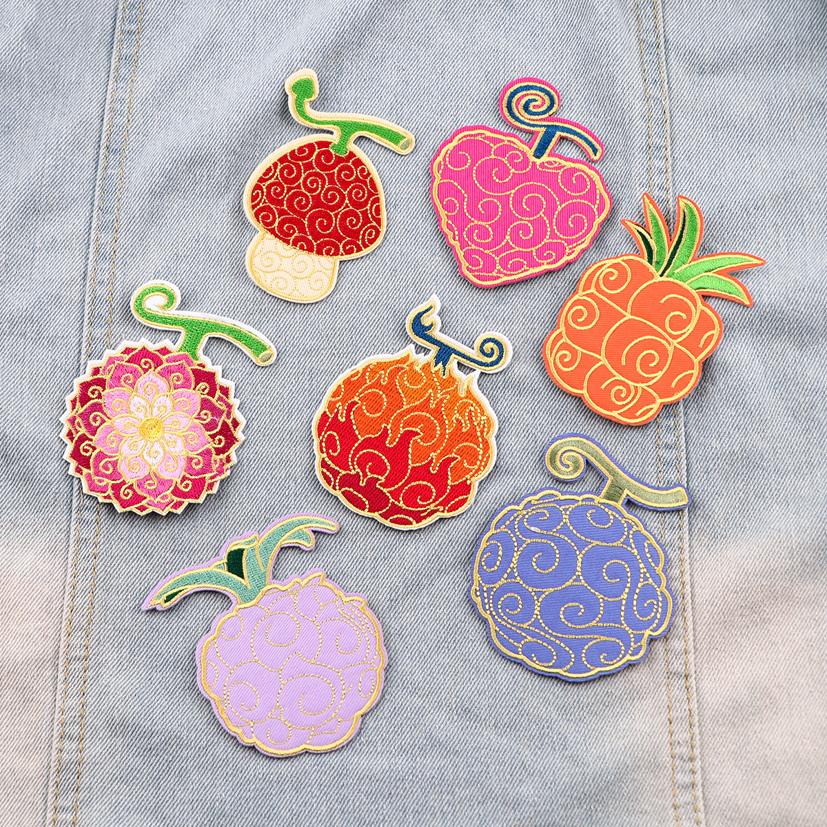Anime Devil Fruit Iron On Patc - Iron On Patch 리뷰 및 가격