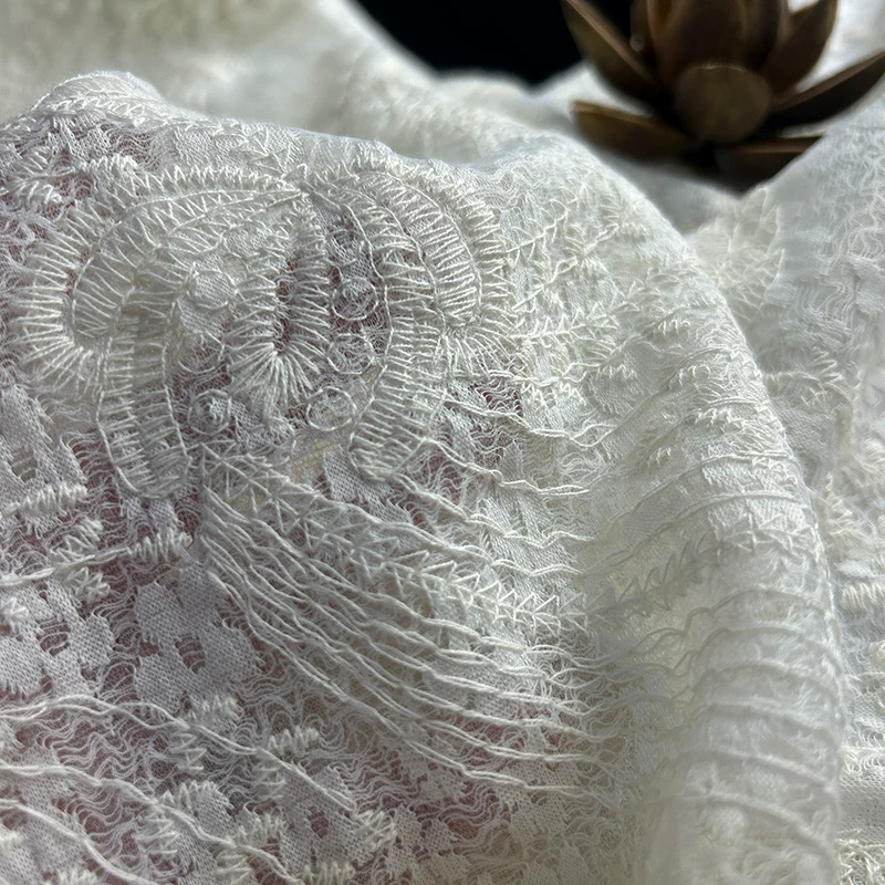 1yard Phoenix Tail Pattern Emb - Sewing Embroidery Fabric 리뷰 및 가격