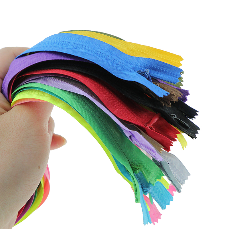 50PCS 6-24 Inch invisible zipp - Invisible Zip Fastener 리뷰 및 가격