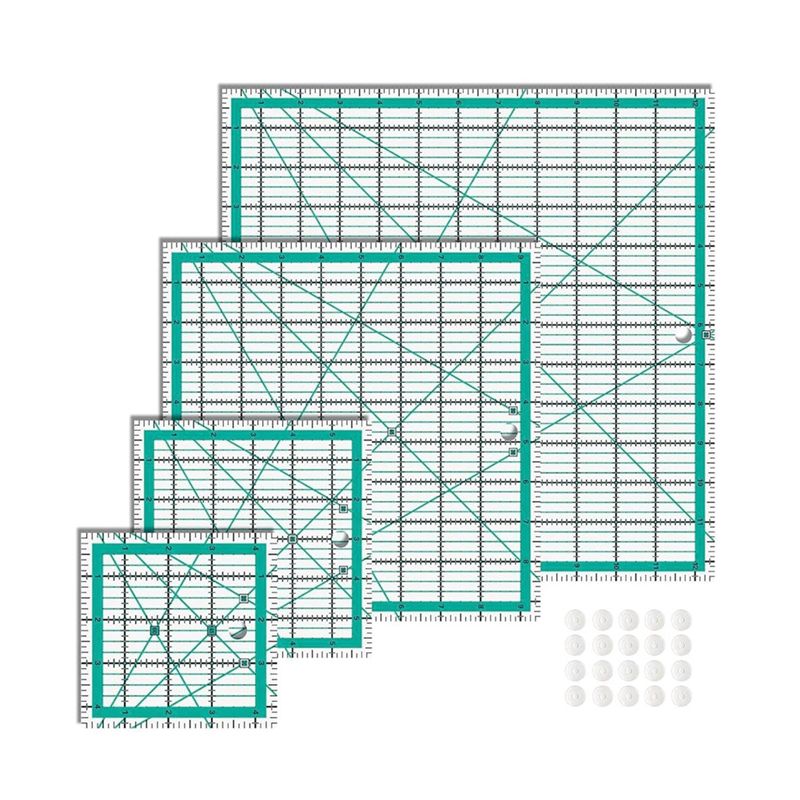 AEE4-Quilting Rulers,4 Square  - Quilting Ruler Square 리뷰 및 가격