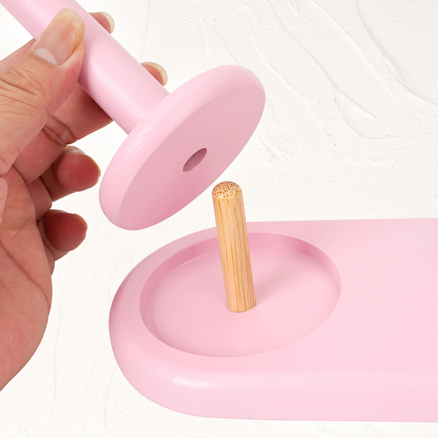 1pc Double-axis wooden yarn ho - Sewing Necessities 리뷰 및 가격