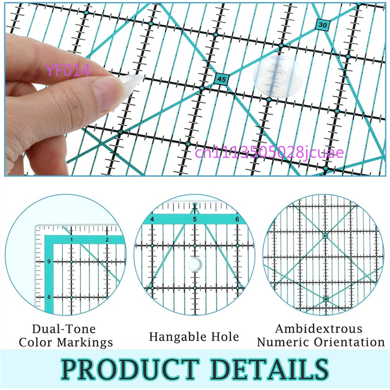 A76X Creative Grid Quilting Ru - Quilting Ruler Square 리뷰 및 가격
