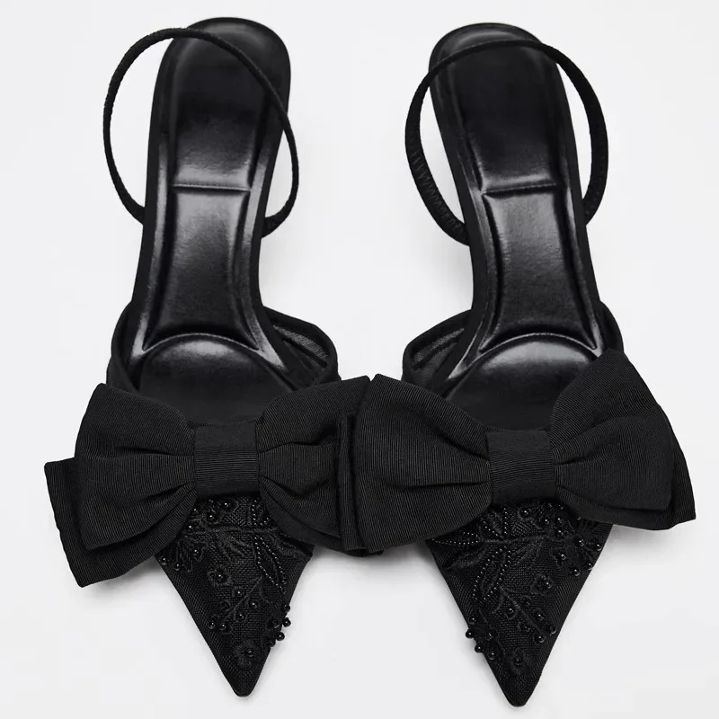 Black Mesh String Beads Heeled - Elastic Waistband Roll 리뷰 및 가격