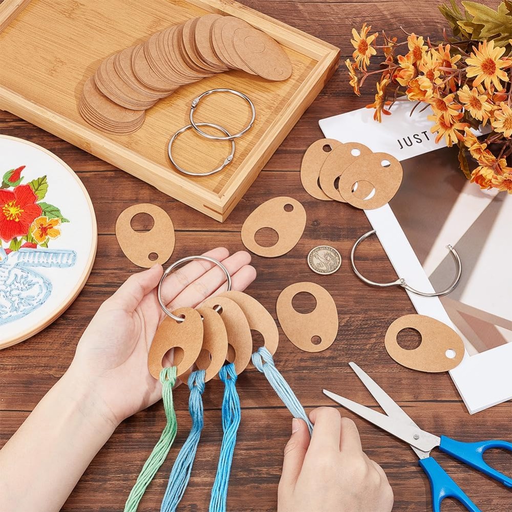 100Pcs Teardrop Floss Thread D - Embroidery Floss Thread 리뷰 및 가격