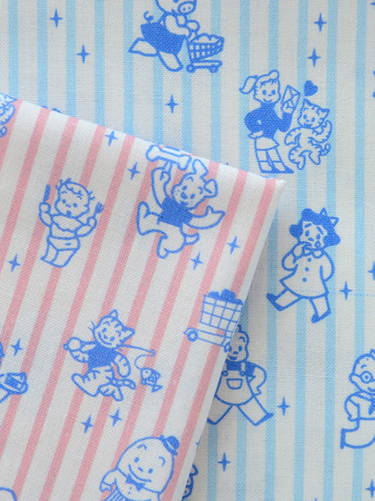 Japanese Style Cartoon Fabric  - Sewing By 리뷰 및 가격