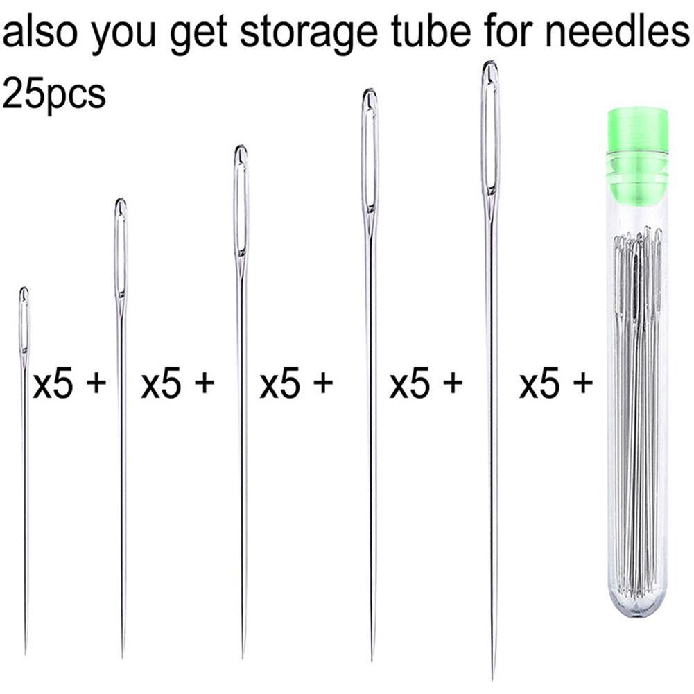 25 Pcs Large Eye Stitching Nee - Sewing Necessities 리뷰 및 가격