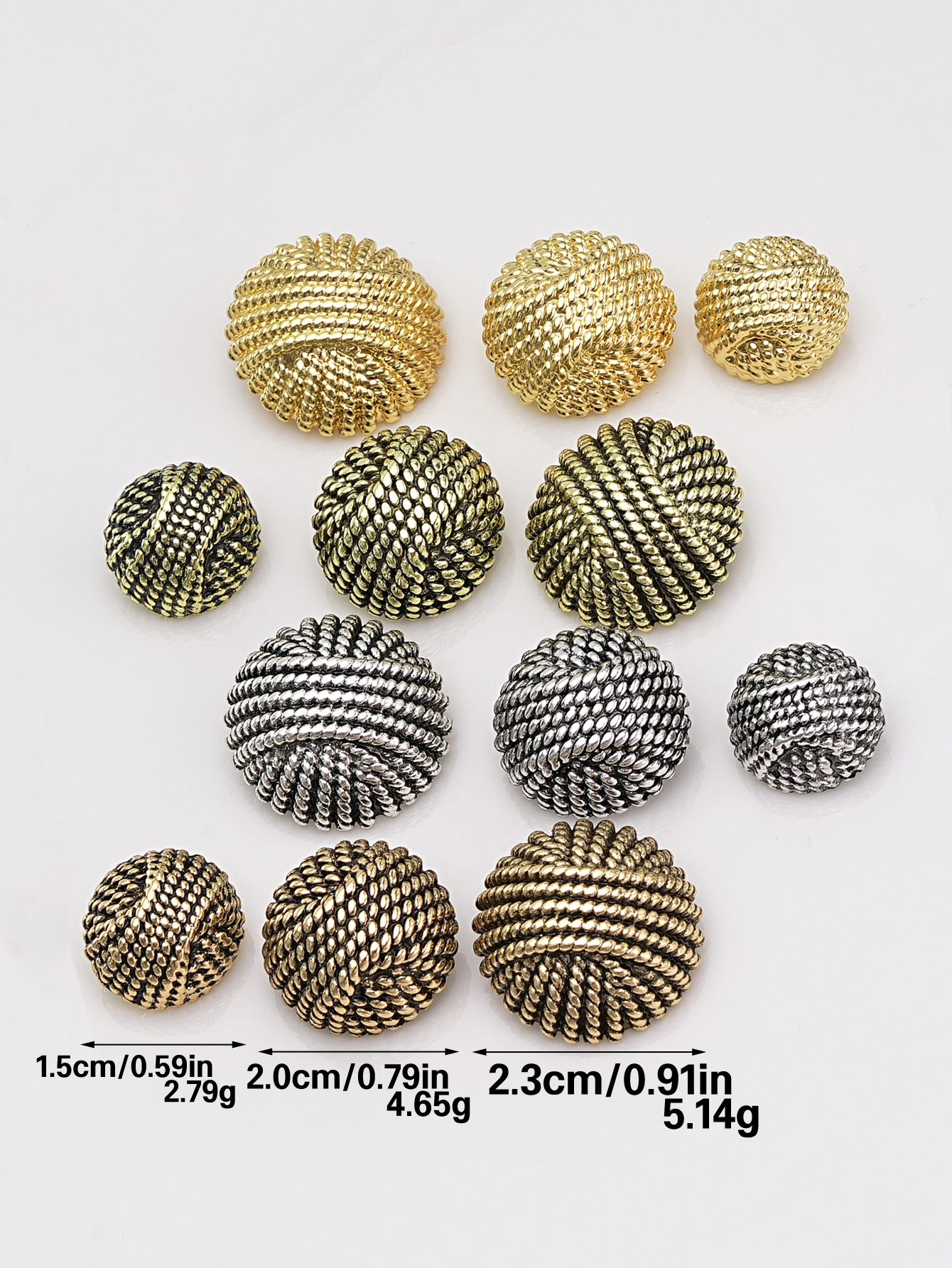 10pcs/Vintage Braided Rope Met - Button Hole Cutter 리뷰 및 가격